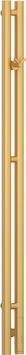 Полотенцесушитель электрический Нюанс 3.0, 1200х85 см, правый, цвет матовое золото ZZ