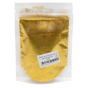 Металлизированная добавка для затирки эпоксидной "Диамант" 102 желтое золото,66 гр.