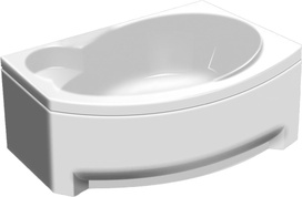Ванна Infinity Mini (левая) "Стандарт", без г/м, 170х105хh66/49см, на раме, фронт. панель, слив/перелив в комплекте. ZZ товар