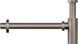 Сифон для раковины округлый, 1 1/4, (цв. Finox Brushed Nickel), Gessi ZZ