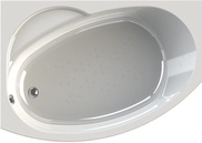 Ванна акриловая "Монти", 1500х1050x480 мм, правая, БЕЗ каркаса, слива-перелива и панели, белая ZZ