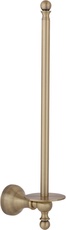 Бумагодержатель вертикальный для запасных рулонов, бронза ZZ