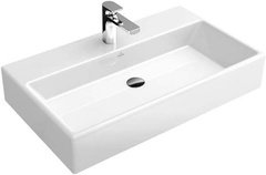 Раковина 800х470мм, 1 отв. д/смес., с переливом, (цв. R1 White ceramicplus), Memento ZZ