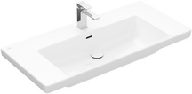 Раковина 1000х470мм, с 1 отв.д/смесит., с переливом, (цв.R1 white cer+), Subway 3.0 ZZ