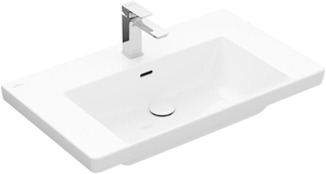 Раковина 800х470мм, с 1 отв.д/смесит., с переливом, (цв.01 white), Subway 3.0 ZZ