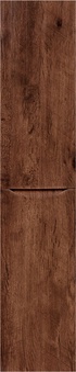 Шкаф подвесной h1700x350x350мм, 2 двери, петли слева, (цв.R.Wood), Mia ZZ