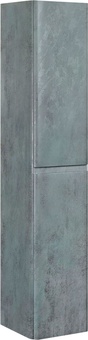 Пенал подвесной h1700x350x350мм, 2 двери, петли справа/слева, (цв.Beton), Vico ZZ