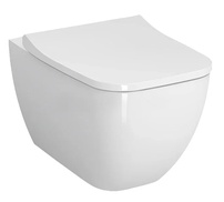 Унитаз подвесной VitrA Shift 7742B003-0075 с тонкой крышкой| 54x36x36