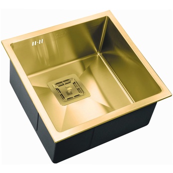 Мойка кухонная Zorg Inox Pvd SZR-44 Bronze| 44x44x20