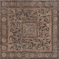 Декор Бромли коричневыйXX |40.2х40.2